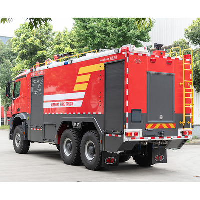 6x6 空港救助 ARFF 消防 トラック 消防 エンジン 空港 事故 競売 価格 中国 工場