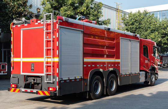 ボルボ 乾燥化学粉末 合体消防トラック 専門車両 中国工場