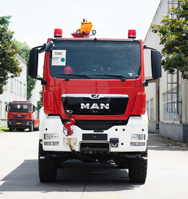 6×6 MAN空港救助消防車 11トン 10000Lの水タンク 価格 専門車両 中国工場