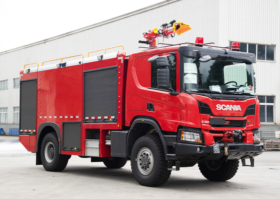 スキャニア 4X4 空港消防トラック 迅速介入車両 価格 専門車両 中国工場