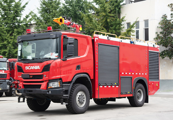 スキャニア 4X4 空港消防トラック 迅速介入車両 価格 専門車両 中国工場