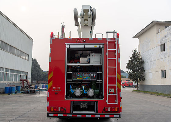 ポンプ及びモニターが付いているSinotruk HOWO 20mの給水塔の消火活動のトラック