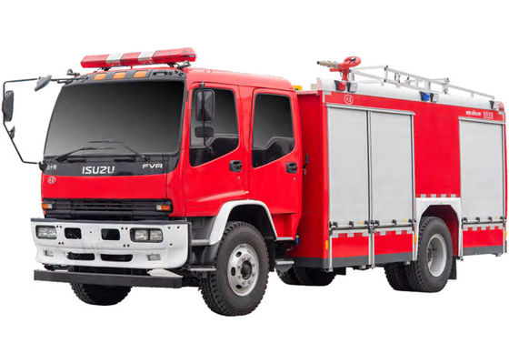 ISUZU 5000L 圧縮空気の泡火災トラック 専門車両 中国工場