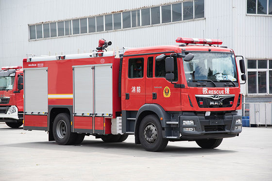 CXFIRE 213Kw CAFS 5000L水泡の消火活動のトラック