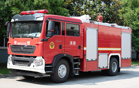 Sinotruk HOWO 8t 水泡 消防 トラック 専門車両 中国 メーカー