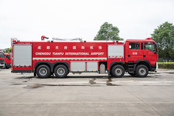 SINOTRUK HOWO 18T 水泡 CAFS 消防トラック 価格 専門車両 中国工場