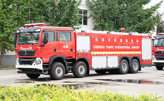 SINOTRUK HOWO 18T 水泡 CAFS 消防トラック 価格 専門車両 中国工場