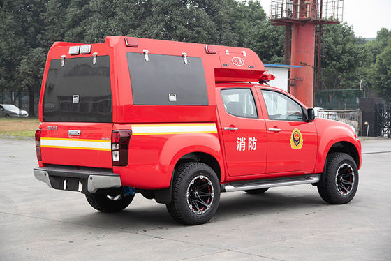 4x4 ISUZUの積み込みの小さい普通消防車および急速な介在車