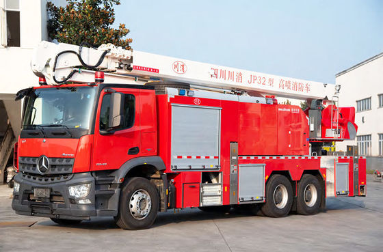 ベンツ32mの給水塔の7T水および泡が付いている空気の普通消防車