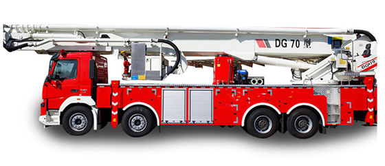 ボルボ70mの空気のプラットホームの消火活動のトラック