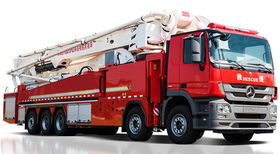 56-62mの大きいスパンすべての連結された水/泡タワーの消火活動のトラック
