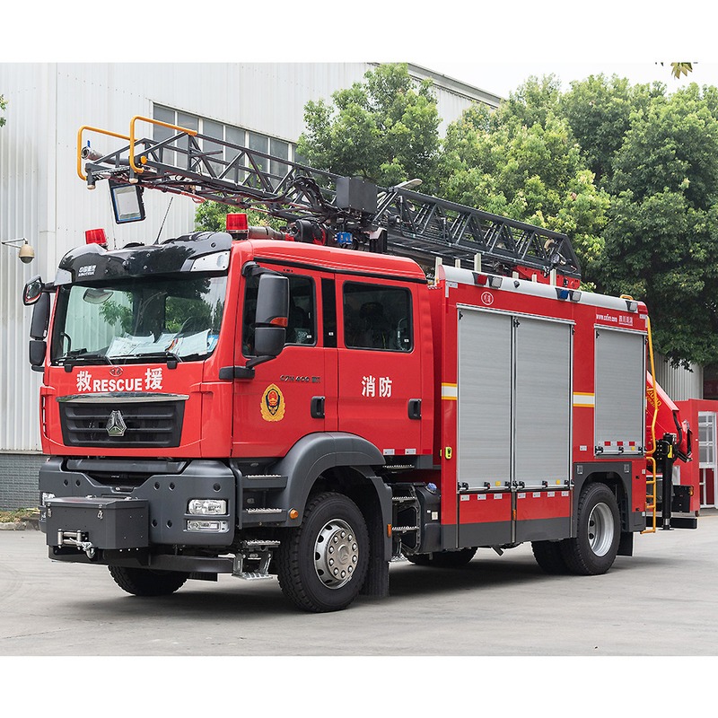 消防車のためのSITRAKの空気梯子の救助の普通消防車60L/s