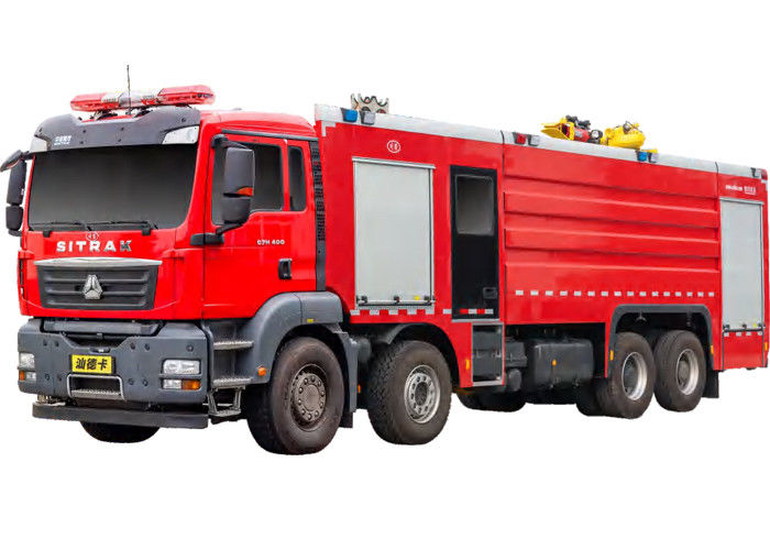 頑丈な39200Kgs 18000Lの倍の小屋の水漕の普通消防車