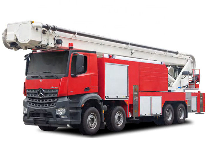 8000L水及び泡が付いているベンツ60mの給水塔の普通消防車